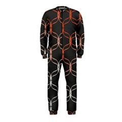 Cadenas Chinas Abstract Design Pattern Onepiece Jumpsuit (kids) by Simbadda