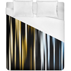 Digitally Created Striped Abstract Background Texture Duvet Cover (california King Size) by Simbadda