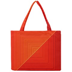 Abstract Clutter Baffled Field Mini Tote Bag by Simbadda