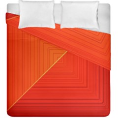 Abstract Clutter Baffled Field Duvet Cover Double Side (king Size) by Simbadda