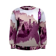 Abstract Painting Edinburgh Capital Of Scotland Women s Sweatshirt by Simbadda