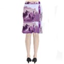 Abstract Painting Edinburgh Capital Of Scotland Mermaid Skirt View2