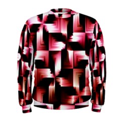 Red And Pink Abstract Background Men s Sweatshirt by Simbadda