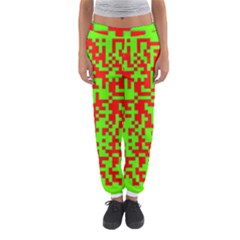 Colorful Qr Code Digital Computer Graphic Women s Jogger Sweatpants by Simbadda