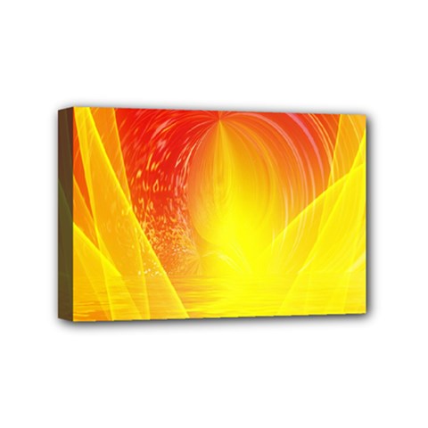 Realm Of Dreams Light Effect Abstract Background Mini Canvas 6  X 4  by Simbadda