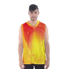 Realm Of Dreams Light Effect Abstract Background Men s Basketball Tank Top by Simbadda