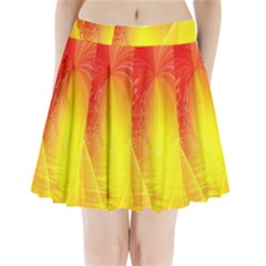 Realm Of Dreams Light Effect Abstract Background Pleated Mini Skirt