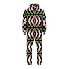 Abstract Pinocchio Journey Nose Booger Pattern Hooded Jumpsuit (kids) by Simbadda