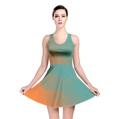 Abstract Elegant Background Pattern Reversible Skater Dress by Simbadda