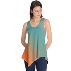 Abstract Elegant Background Pattern Sleeveless Tunic by Simbadda