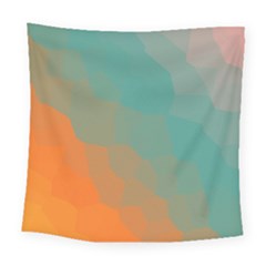 Abstract Elegant Background Pattern Square Tapestry (large)