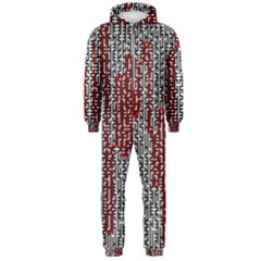 Abstract Geometry Machinery Wire Hooded Jumpsuit (men)  by Simbadda