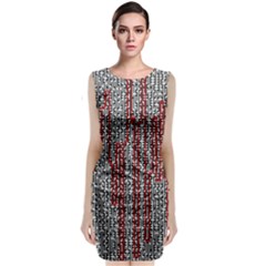 Abstract Geometry Machinery Wire Classic Sleeveless Midi Dress by Simbadda