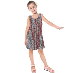 Abstract Geometry Machinery Wire Kids  Sleeveless Dress by Simbadda