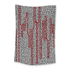 Abstract Geometry Machinery Wire Small Tapestry by Simbadda