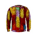 Colorful Hawaiian Lei Flowers Kids  Sweatshirt View1