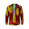 Colorful Hawaiian Lei Flowers Kids  Sweatshirt View2