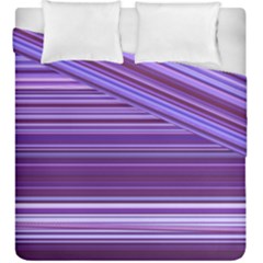 Stripe Colorful Background Duvet Cover Double Side (king Size) by Simbadda