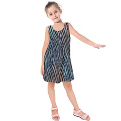 Abstract Background Wallpaper Kids  Sleeveless Dress