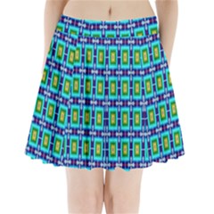 Seamless Background Wallpaper Pattern Pleated Mini Skirt