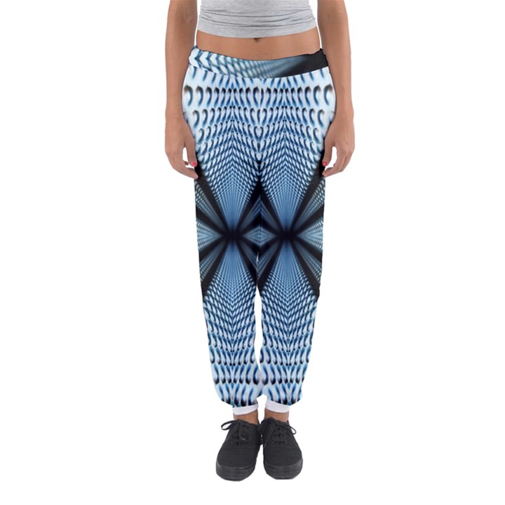 Dimension Metal Abstract Obtained Through Mirroring Women s Jogger Sweatpants