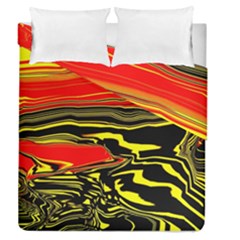 Abstract Clutter Duvet Cover Double Side (queen Size) by Simbadda