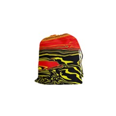 Abstract Clutter Drawstring Pouches (xs) 