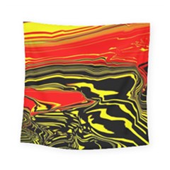 Abstract Clutter Square Tapestry (small)