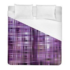 Purple Wave Abstract Background Shades Of Purple Tightly Woven Duvet Cover (full/ Double Size) by Simbadda