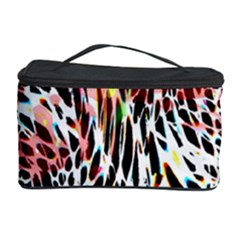 Abstract Composition Digital Processing Cosmetic Storage Case