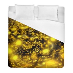 Vortex Glow Abstract Background Duvet Cover (full/ Double Size) by Simbadda