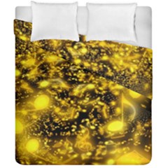 Vortex Glow Abstract Background Duvet Cover Double Side (california King Size)