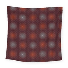 Abstract Dotted Pattern Elegant Background Square Tapestry (large)