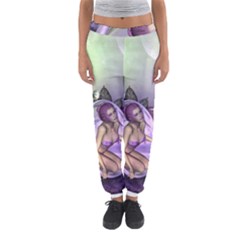 Wonderful Fairy In The Wonderland , Colorful Landscape Women s Jogger Sweatpants by FantasyWorld7