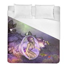 Wonderful Fairy In The Wonderland , Colorful Landscape Duvet Cover (full/ Double Size) by FantasyWorld7