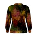 Abstract Brush Strokes In A Floral Pattern  Women s Sweatshirt View2