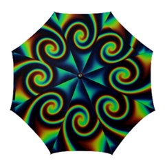 Background Colorful Vortex In Structure Golf Umbrellas by Simbadda