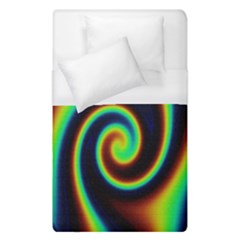 Background Colorful Vortex In Structure Duvet Cover (single Size)