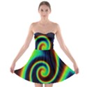 Background Colorful Vortex In Structure Strapless Bra Top Dress View1