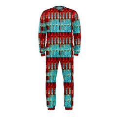 Architectural Abstract Pattern Onepiece Jumpsuit (kids) by Simbadda