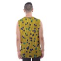 Abstract Gold Background With Blue Stars Men s Basketball Tank Top View2