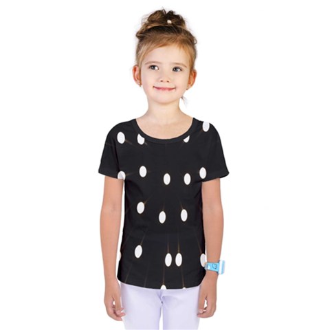 Lamps Abstract Lamps Hanging From The Ceiling Kids  One Piece Tee by Simbadda