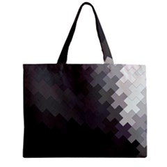 Abstract Pattern Moving Transverse Zipper Mini Tote Bag by Simbadda