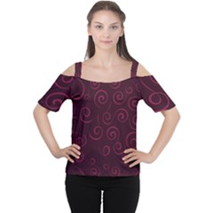 Pattern Women s Cutout Shoulder Tee