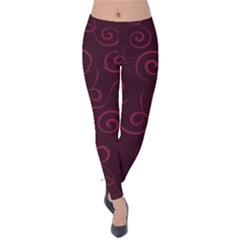 Pattern Velvet Leggings