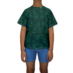 Pattern Kids  Short Sleeve Swimwear