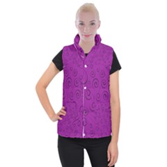 Pattern Women s Button Up Puffer Vest