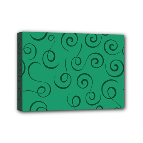 Pattern Mini Canvas 7  X 5  by Valentinaart