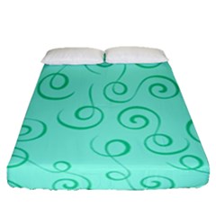 Pattern Fitted Sheet (queen Size) by Valentinaart