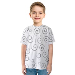 Pattern Kids  Sport Mesh Tee